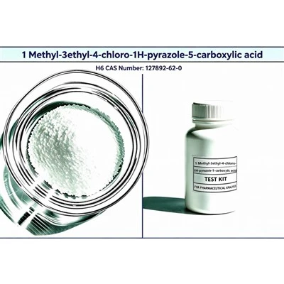 1-Metyl-3-etyl-4-klor-1H-pyrazol-5-karboksylsyre CAS 127892-62-0